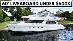 $589,000 2006 CARVER 560 Voyager Motor Yacht Liveaboard Boat Tour