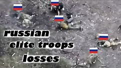 The Russian infantry soldiers fell into an ambush near Bakhmut