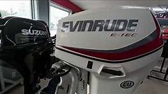 Used 2018 Evinrude 40 HP - E40DSL Outboard Motor For Sale In Birchwood, WI