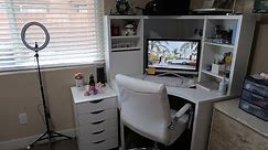 Office Desk Transformation || **IKEA MICKE Corner desk