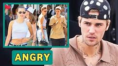 ANGRY!🔴 Justin Bieber is furious as Hailey B snubbed him in public while out for a date