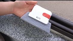 Window Squeegee，Squeegee for Window Cleaning，Shower Squeegee for Glass Doors 3-in-1 Window Washing Kit with Extension Poles Rubber Broom for Home Car Bathroom Floor