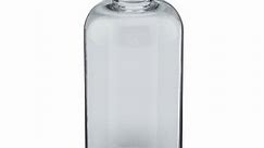 8 oz Clear PET Plastic Squat Boston Round Bottles (Cap Not Included) - 3371B27-BCLR