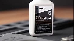KPL KNIFE SHIELD - Corrosion Preventive Knife Cleaner Food Safe Protectant for Preventing Rust and Degreaser Oil Polisher skin-friendly Water Based Cleanser, 4 FL OZ