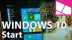 Windows 10 Review: Start