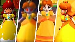 Evolution of Princess Daisy in Mario Party Games (2000 - 2018)