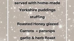 Our brand-new fine dining menu for... - Hungry Tums Catering