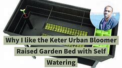 Keter Urban Bloomer Raised Garden Bed with Self Watering Planter 🌺👍