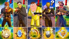 Fortnite Chapter 5 ALL Bosses, Mythics Weapons and Vault Locations! (Boss Peter Griffin,Oscar,Nisha)