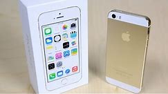 iPhone 5s Unboxing (Gold Edition)