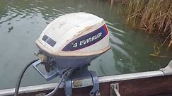 1976 Evinrude 4hp Outboard Motor