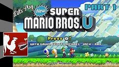 Let's Play - New Super Mario Bros. U Part 1 | Rooster Teeth
