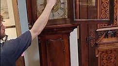 Antique English 1840s Tall Case Grandfather Clock, Turnbull