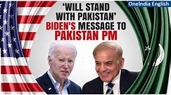 Biden Writes Letter to Pakistani PM Shehbaz Sharif,  Underlines Bilateral Ties for Peace| Oneindia