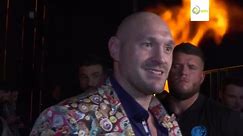 Fury and Usyk pulled apart in feisty head-to-head before unification bout on 17th Feb