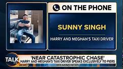 Piers Morgan speaks to Harry and Meghan's New York taxi driver