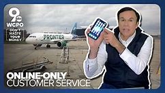 Frontier Airlines shuts down customer service phone lines