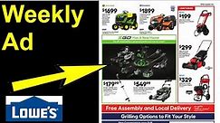 Weekly Ad @ Lowes