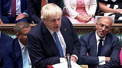 Como Terminator: así se despidió del parlamento Boris Johnson
