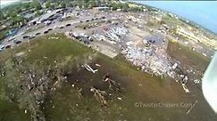 Drone Tornado Damage Footage May 20 2013 Moore, OK ChaserCam™ Copter