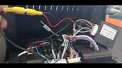 Installation of a Reverse Camera and connection to the Can Bus decoder BMW X3