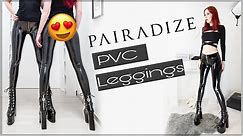 Pairadize Leather & PVC Leggings Try on & Review