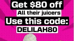 Nama Juicers has just launched their once a year Black Friday SALE! It's their biggest sale of the year. You can get $80 OFF ALL of their juicers using the code: DELILAH80 here. The J1, J2, and new C2 are all $80 OFF! If you've been looking to get a new juicer, take advantage of this amazing deal. The J2 juicer is my favorite, and it's the one I have in my kitchen. Enjoy my friends! | Black Raw Vegans Food & Fitness