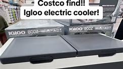 🙌🏻Never buy ice for your cooler again with an electric cooler! This one is by the brand “Igloo” and it’s genius! You just plug it into any wall outlet, car outlet or an external battery and it keeps things cold or even frozen! 2 separate compartments that cool things to whatever temp you choose on each side! #costco #costcofinds #costcohaul #igloocoolers | Bullseye Squad
