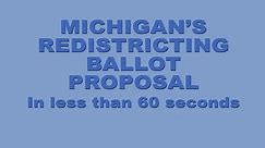 Michigan's proposal 2 explained: What is gerrymandering?