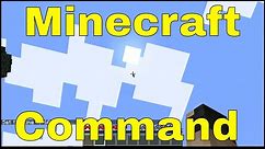 Minecraft Command - How to Use the Time Command and Turn Night to Day
