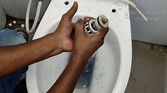 Toilet flush valve repairing