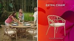 Rooms to Go Patio Fall Dining Sale TV Spot, 'Extra Chair Free'