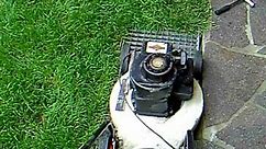 Briggs & Stratton 3,5 HP first (smoky) start after 9 years