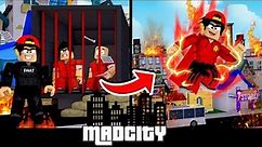 ROBLOX - MAD CITY, FROM TOP COP TO SUPERHERO IN ONE DAY!!