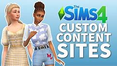 Where to Find The BEST Free Custom Content For The Sims 4