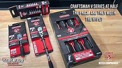 Craftsman V Series tools at half the price. Are they worth it?