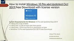 Windows 10 Pro x64 Updated Oct 2022 Full Version Free Download