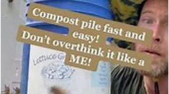 Easy composting! #compost #compost #gardening #freesoil | James Weston