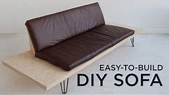 Easy to Build DIY Sofa