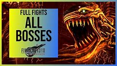 FF7 Rebirth: All Bosses | Full Fights (4K)