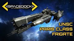 Halo: UNSC Paris Class Heavy Frigate - Spacedock