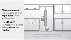 How to Clean a KitchenAid® Refrigerator