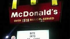 The REJECTED Original Version of the McDonald's Signs Commercial