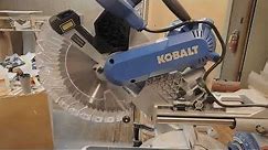 Kobalt 12" Sliding Miter Saw Review