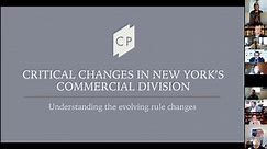 #2385 Critical Changes in New York’s Commercial Division: Hyperlinking and Bookmarking Briefs