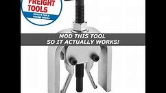 Modding a Harbor Freight Pilot Bearing Tool so it actually WORKS!!!