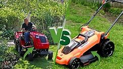 Lawn Tractor vs Lawn Mower: Which is Best for Your Yard?