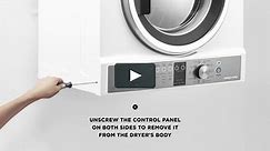 600mm Vented Dryer Invert Panel