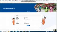 Gas Booking with csc vle