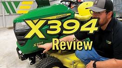 2022 John Deere X394 4 Wheel Steer Mower Review & Walkaround